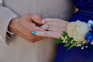 Couple qui se remarie une seconde fois